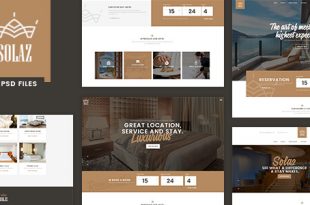Hotel PSD Website Templates