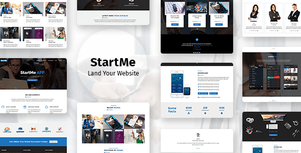 Startme IT Company WordPress Theme