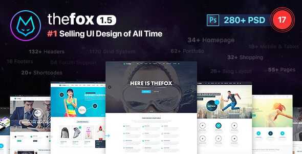 Popular PSD Website Templates