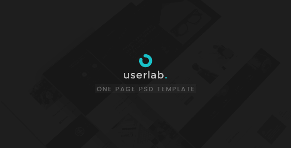Userlab Popular PSD Website Template