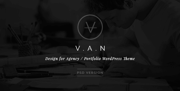 VAN Agency PSD Website Template