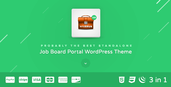 WPJobus Job Board WordPress Theme
