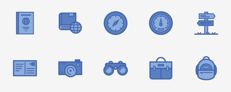 100 Line Icons