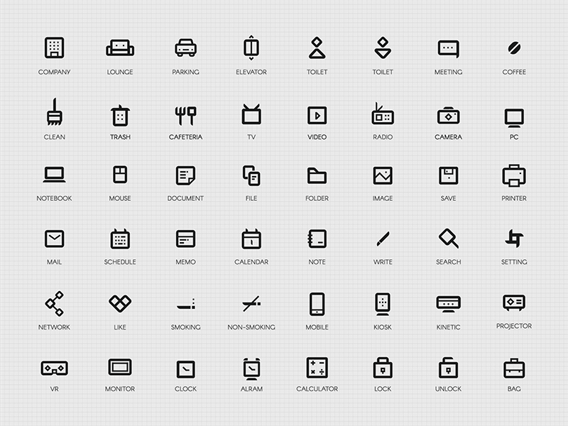 50 Company Icon Set