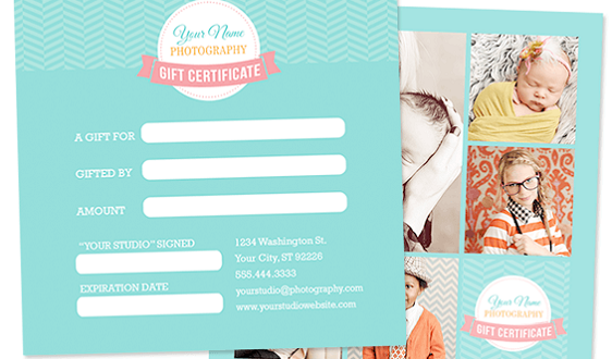 Free Fancy Gift Certificate Templates