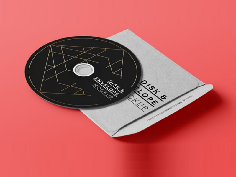 CD Disk Sleeve