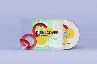 CD DVD Cover Mockups
