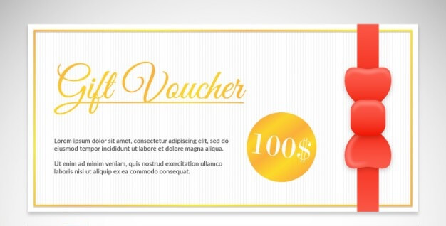 Elegant Gift Voucher Pack