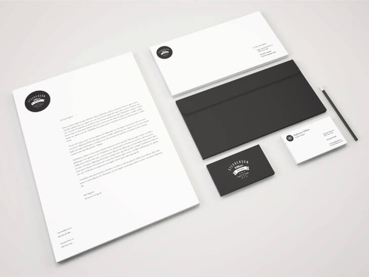 Identity Branding Stationery