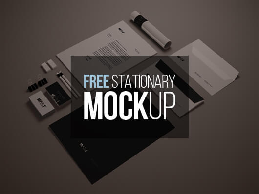 Stationary Mockup Template