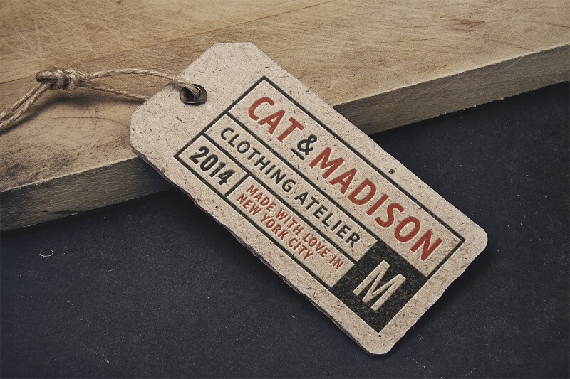 Vintage Label Tag