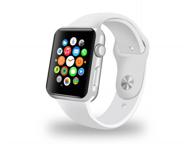 White Apple Watch