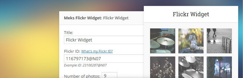 Meks Simple Flickr Widget