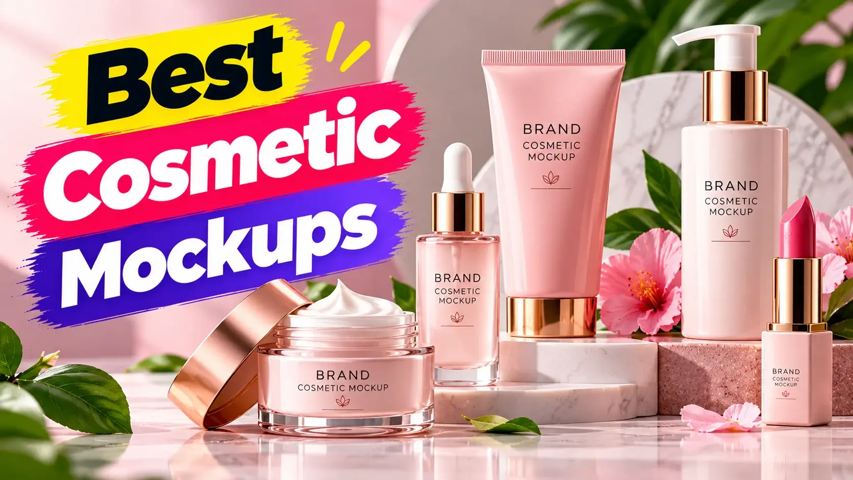 Best Cosmetic Mockups for Professional Branding Designs