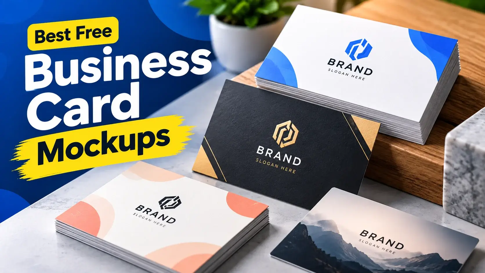 Best Free Business Card Mockups for Professional Designs