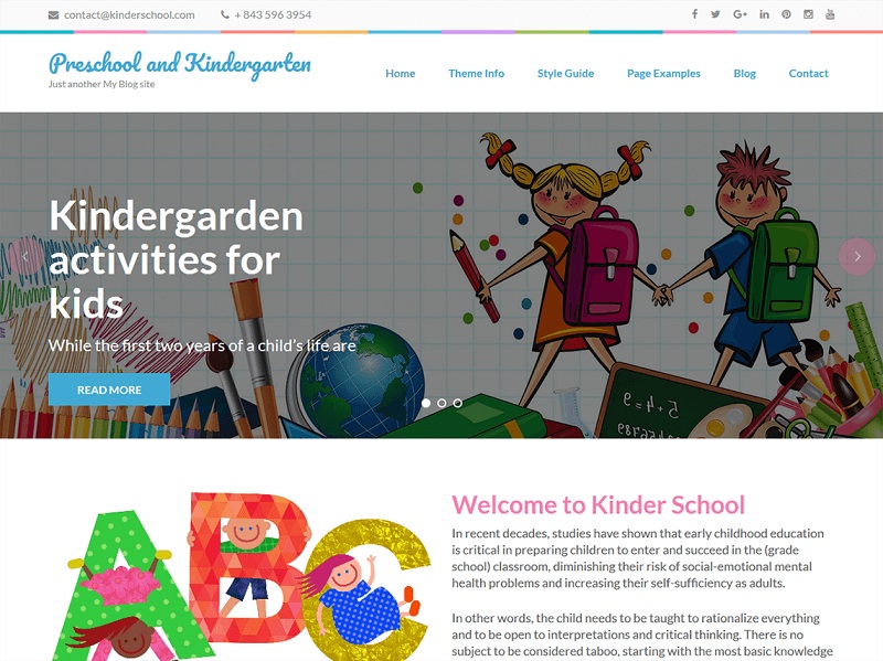 Preschool and Kindergarten