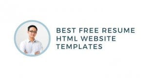 Best Free Resume Html Website Templates