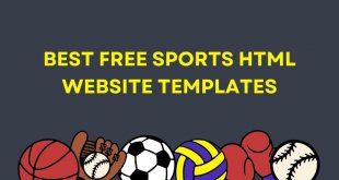 Best Free Sports HTML Website Templates