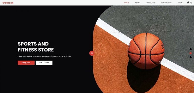 Free Sports Html Website Templates In 2025 - FreeHTMLDesigns