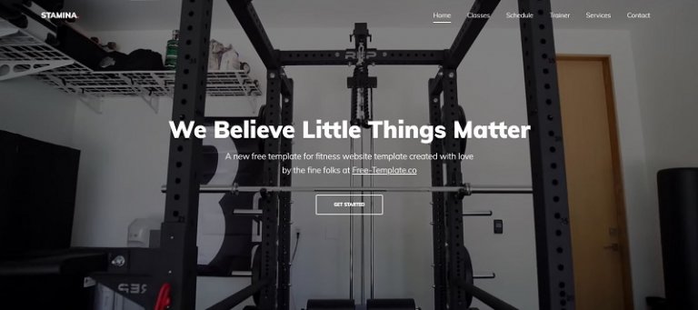 Free Sports Html Website Templates In 2025 - FreeHTMLDesigns