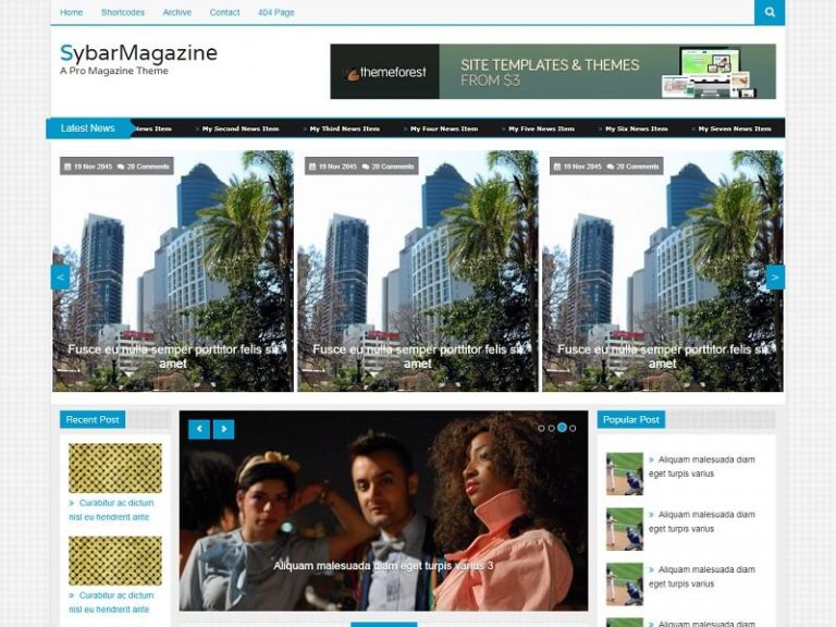 17 Best Free Magazine HTML Website Templates In 2024
