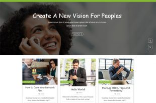 Bizstartup Free WordPress Theme
