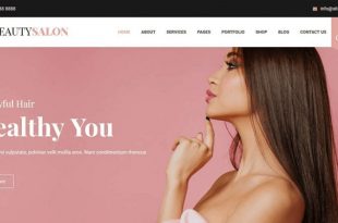 Free Spa Salon WordPress Themes