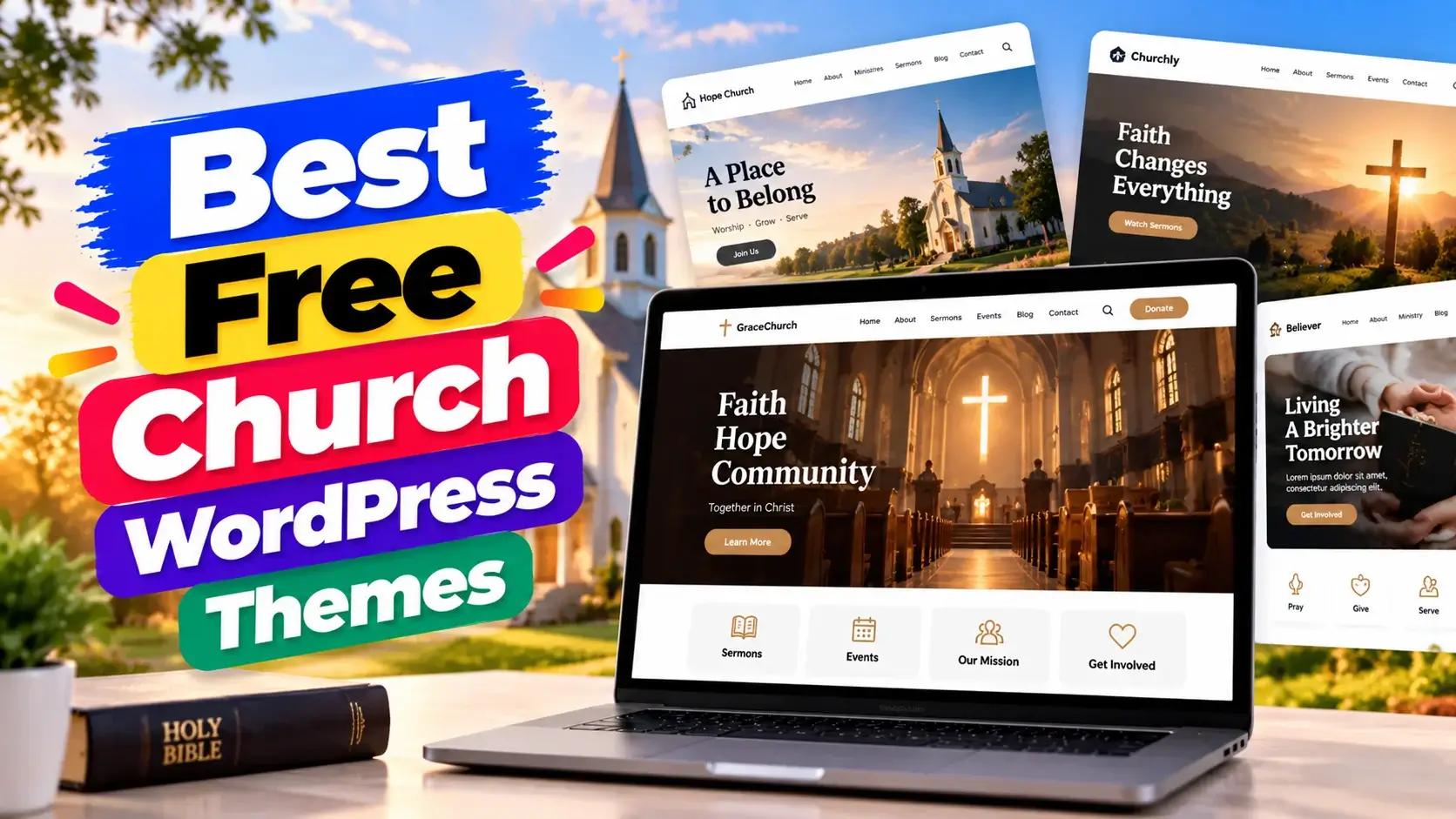 Best Free Church WordPress Themes
