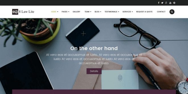 Free Lawyer WordPress Themes