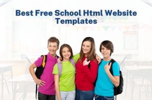 Free School Html Website Templates