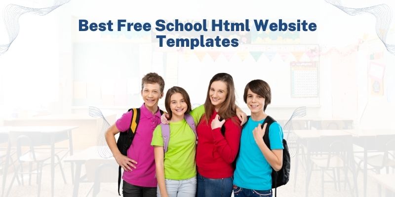 Free School Html Website Templates