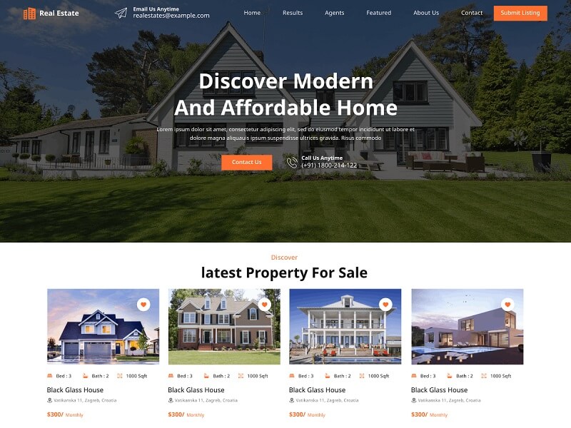 Free Real Estate WordPress Themes