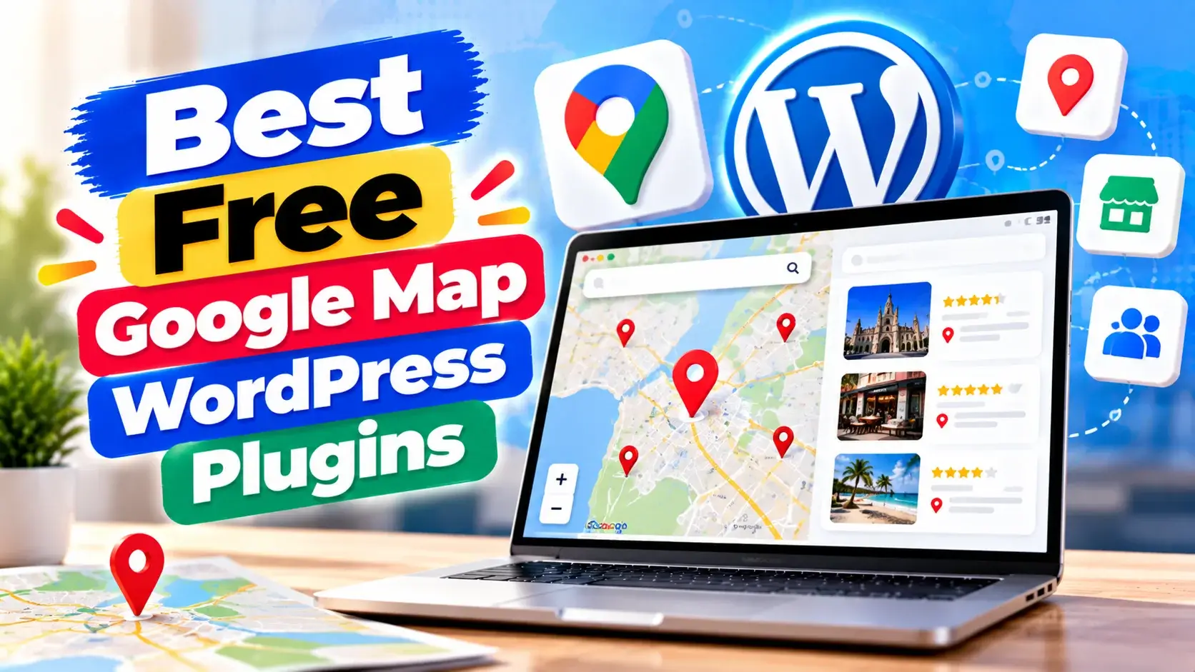 Best Free Google Map WordPress Plugins