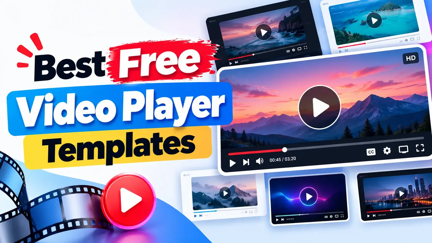 Best Free Video Player Templates