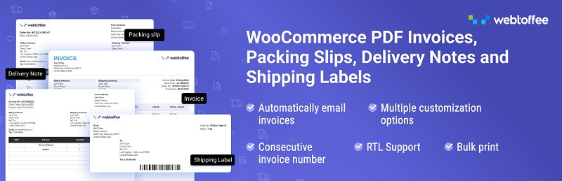 WooCommerce Shipping Labels, Dispatch Labels, & Delivery Notes