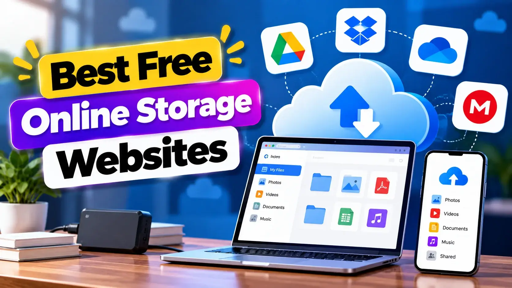 Best Free Online Storage Websites for Secure File Sharing