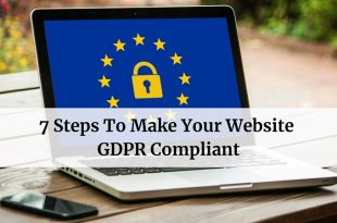 Steps To Make Your Website GDPR Compliant