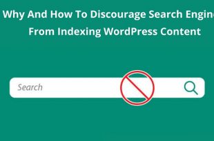 Discourage Search Engines