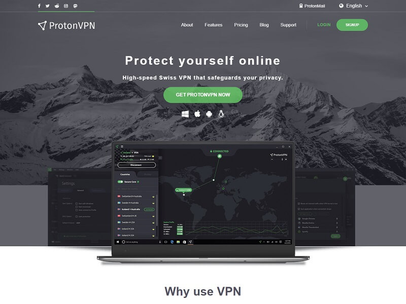 ProtonVPN Free