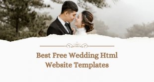 Best Free Wedding Html Website Templates