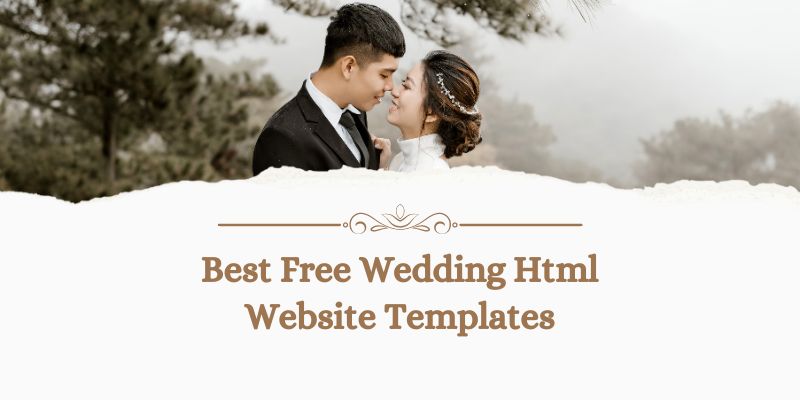 Best Free Wedding Html Website Templates