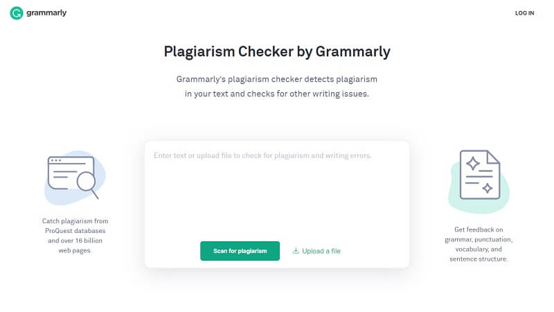 Grammarly Plagiarism Checker Tool