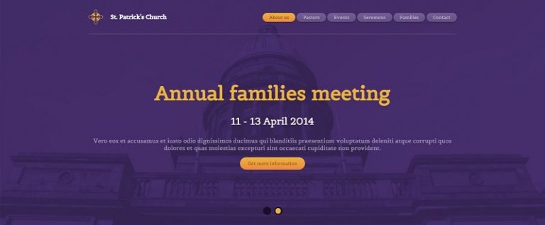 6 Best Free Church Html Website Templates (Handpicked)