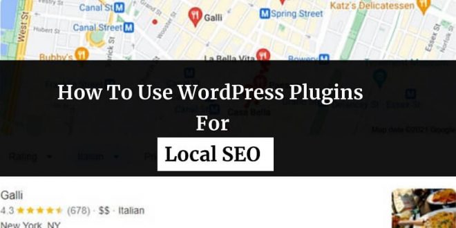 WordPress Plugins For Local SEO