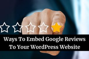 Embed Google Reviews