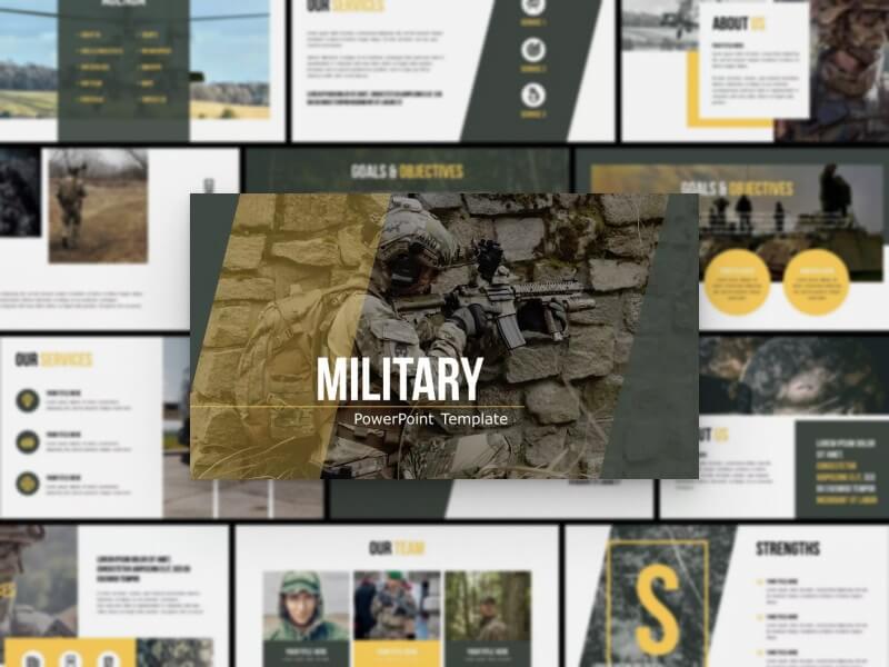 Military PowerPoint Template