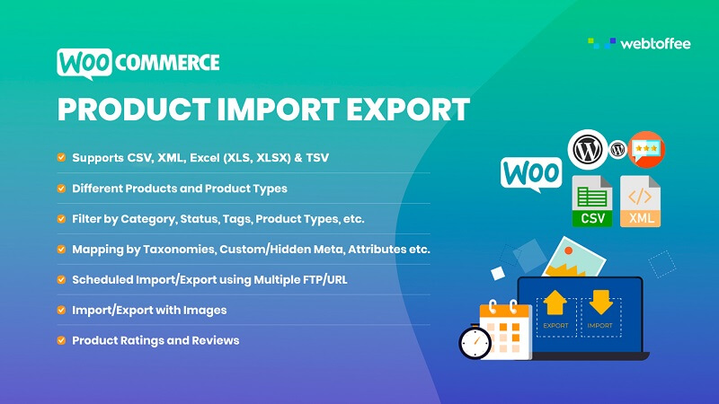 Product Import Export Plugin for WooCommerce