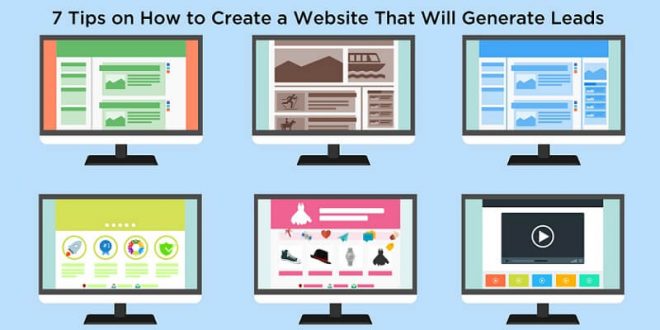 Create A Website That Will Generate Leads