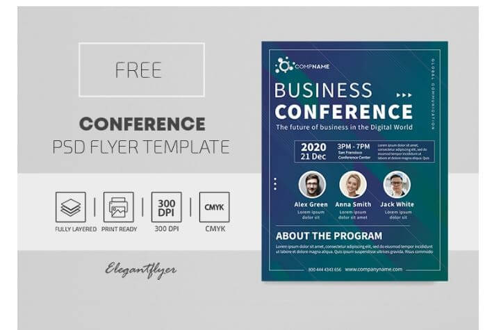 Conference: Free Business Flyer Templates