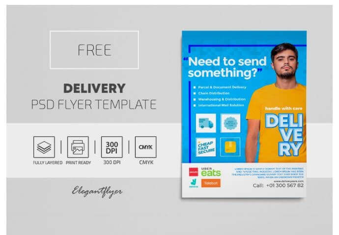 Delivery: Free Business Flyer Templates